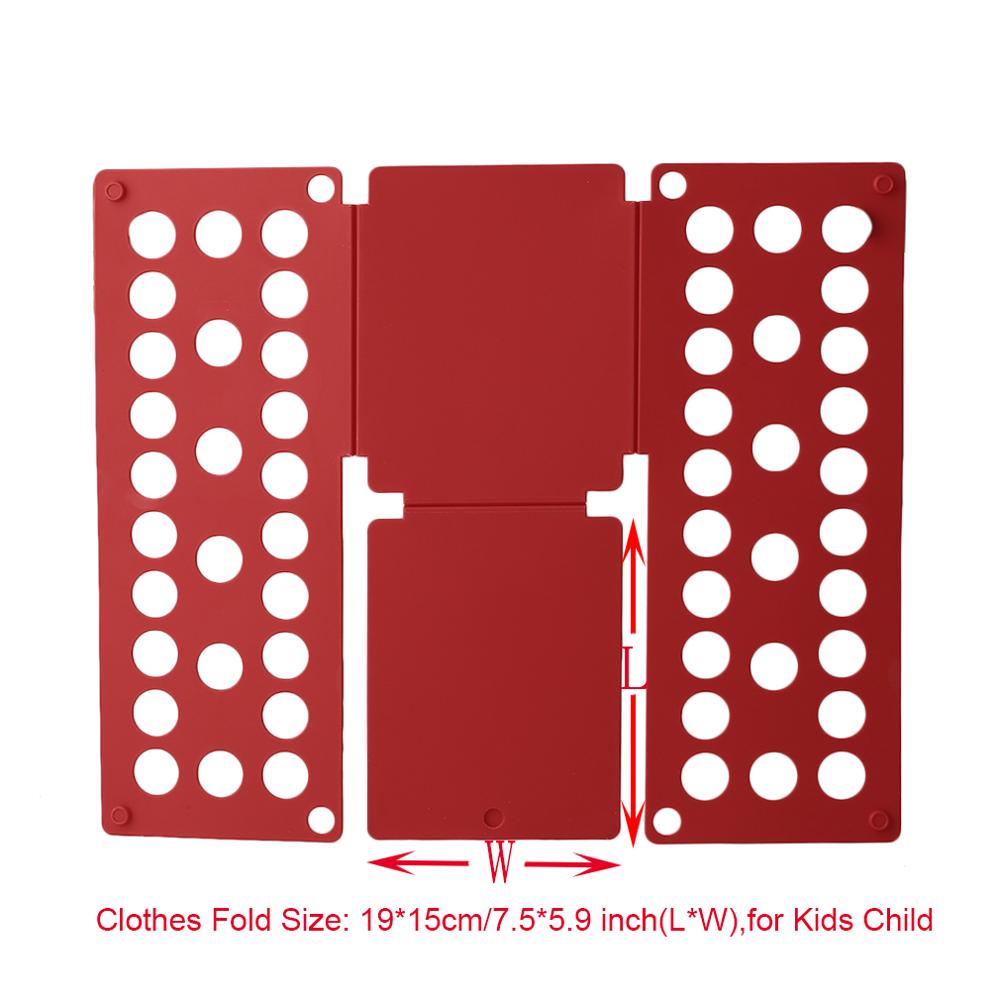 Hurtig kid tøj folde bord barn tøj mappe skab arrangør mapper tavler holder tøjvask arrangør hjælper