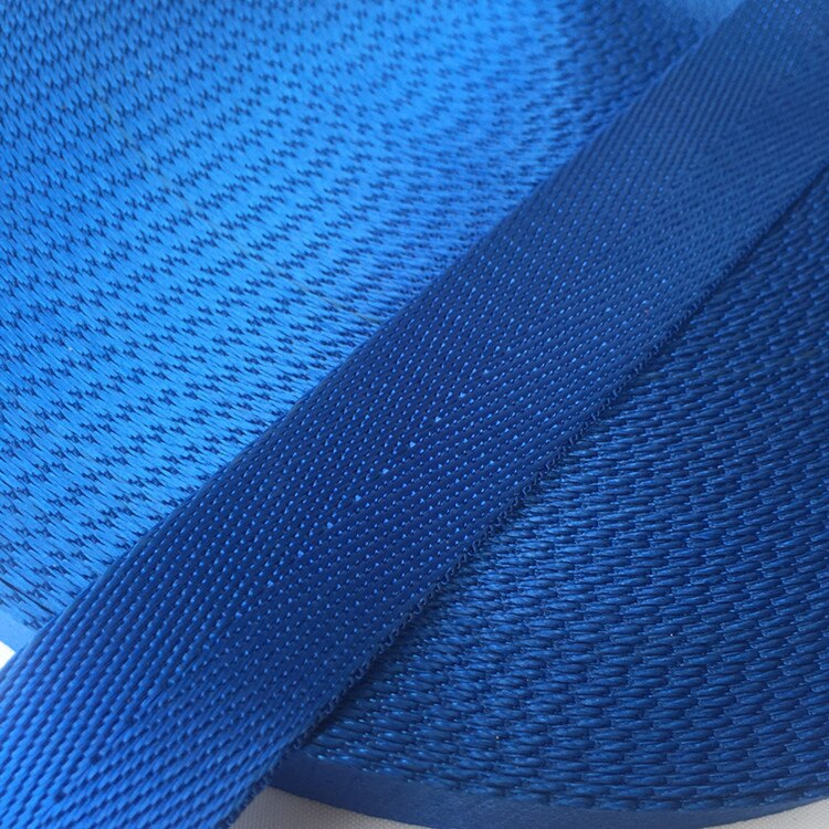 1 Meters 1"(25mm) Strap Nylon Webbing Herringbone Pattern Knapsack Strapping Sewing Bag Belt Accessories: Blue
