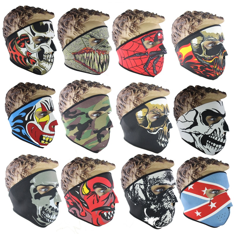 Sturmhaube Taktische Maske Motorrad Masken Neopren CS Winter Hals warm Maske Schleier Sport Motorrad Ski Fahrrad Auto Produkte