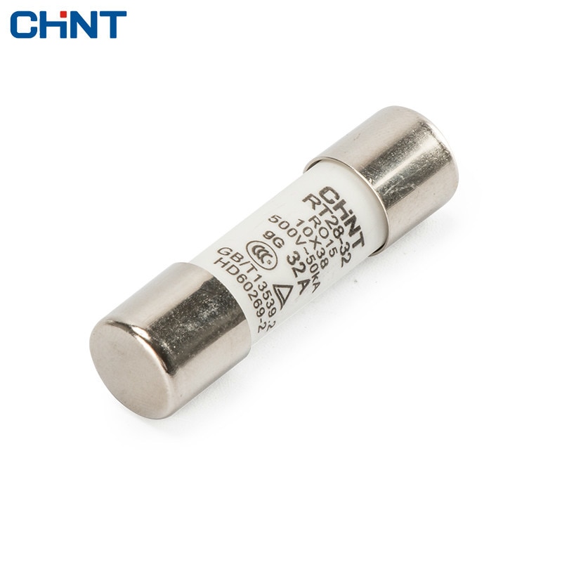 Chint cylinder form sikring  rt28-32(rt18-32)  kerne sikring forsikringsrør 10*38mm