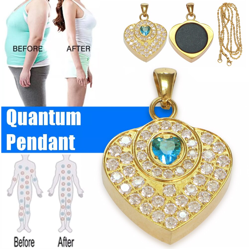 ARADOO Magnetic Health Energy Anti-Radiation Strengthen Immunity Stay Slim Improve Skin Magnet Pendant Necklace