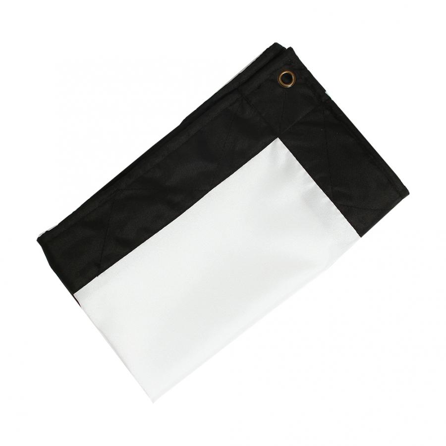 60/72/100/120/150 Inch 16:9 Indoor Outdoor Projection Screen Curtain Projector Matte White Lightweight and folding Screen