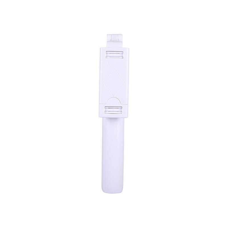 Bluetooth Selfie Stick Met Statief Plastic Lichtmetalen Self Stick Selfiestick Telefoon Smartphone Selfie-Stick Voor Iphone: White