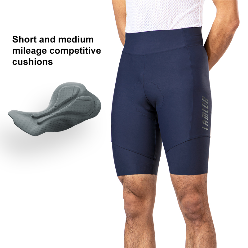 LAMEDA Fietsbroek Reflecterende Road Mountainbike Shorts Rijden Fietsbroek MTB Shorts Ademende herenfietskleding: XXL / Blauw