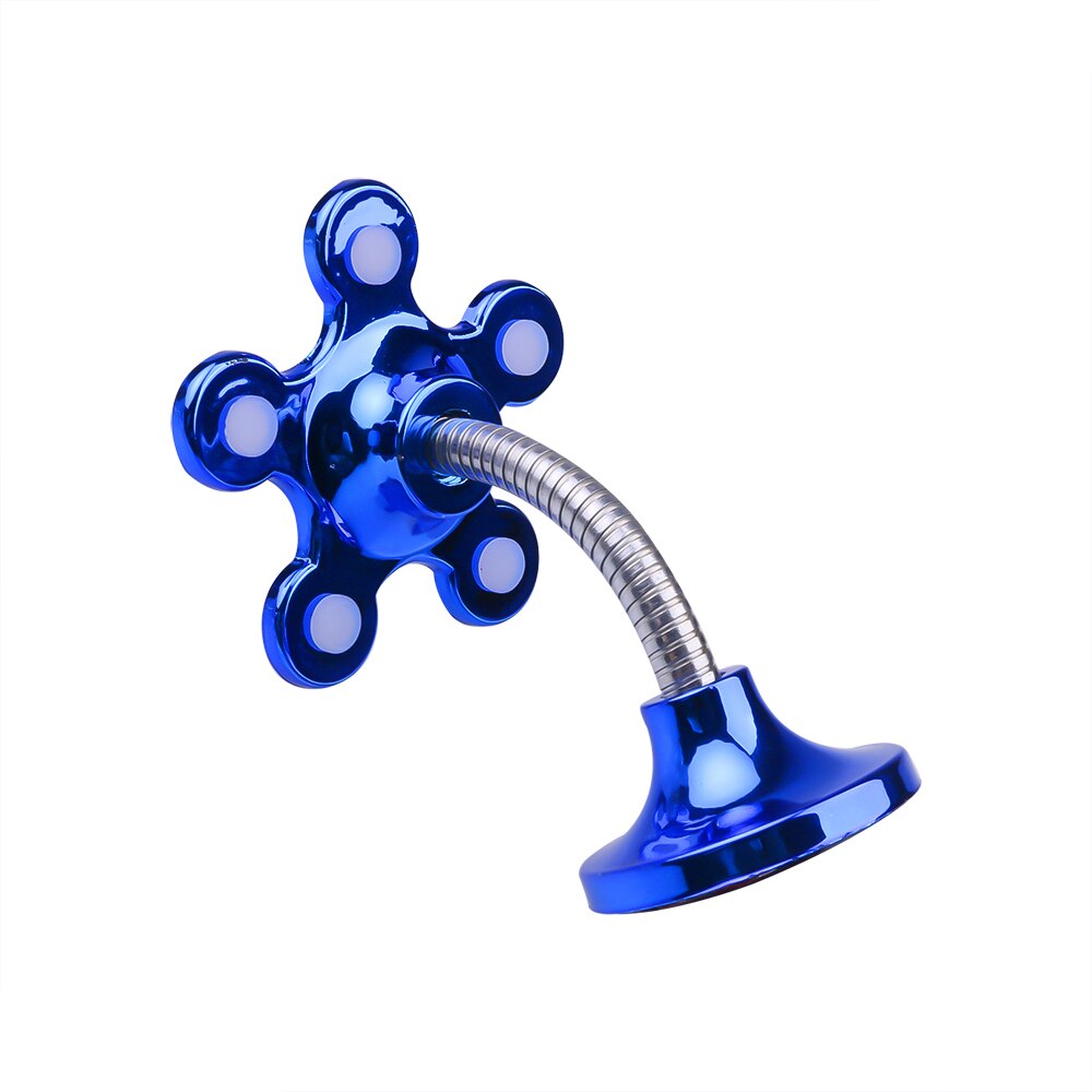 Sucker Stand Telefoon Houder 360 Graden Draaibare Magic Zuignap Mobiele Telefoon Houder Auto Bracket Smartphone Houder: blue for car