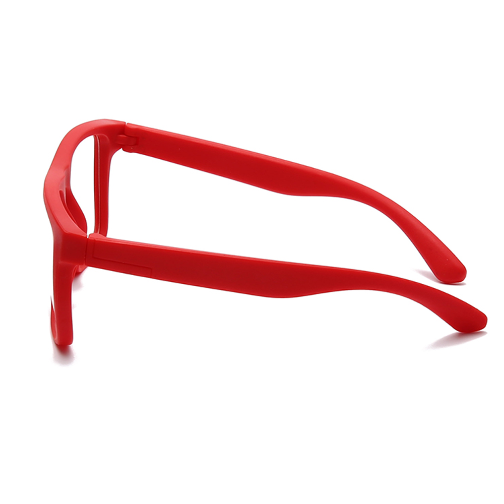 Kinderen Vierkante Anti Blauw Licht Glazen Jongens Meisjes Rood Blauw Bril Kinderen Flexibele Clear Lens Brillen Optische Frame UV400