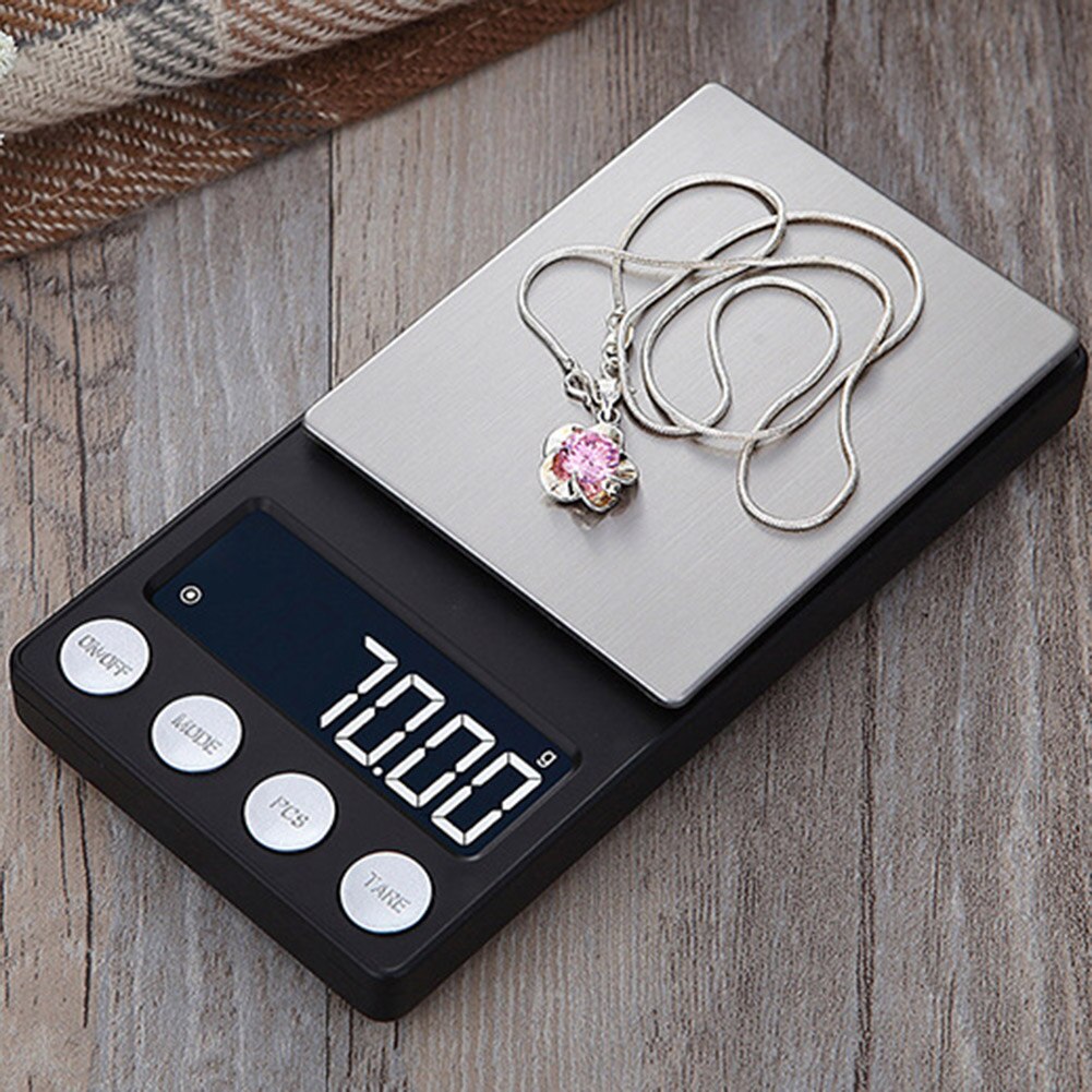 Portable Electronic Digital Kitchen Scale Household High Precision 0.01g LCD Digital Weight Balance Measuring Tools