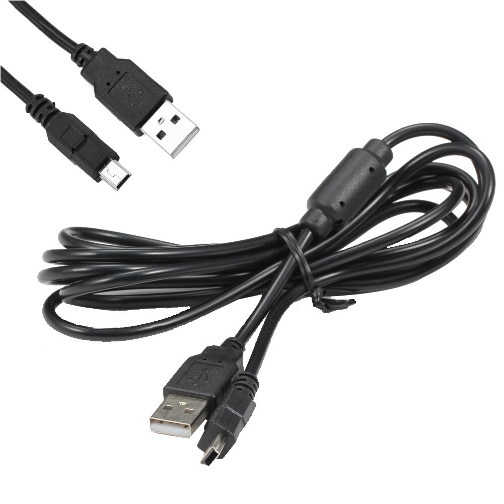 USB Charge Cable for Playstation3 PS3 Wireless Controllers with Magnetic Ring Charge Wireless Controller via USB Port.