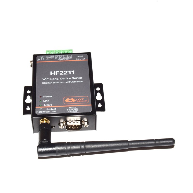 HF2211 système d'alarme GSM/PSTN de sécurité à domicile MIPSMCU avec 4 mo de Flash, support TCP/IP/Telnet/Modbus protocole TCP