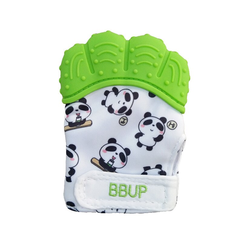 1Pc Baby Bijtring Cartoon Leuke Patroon Veilig Materiaal Baby Anti-Bite Bijtring Kan Geluid Maken Gum Massage Bijtring speelgoed