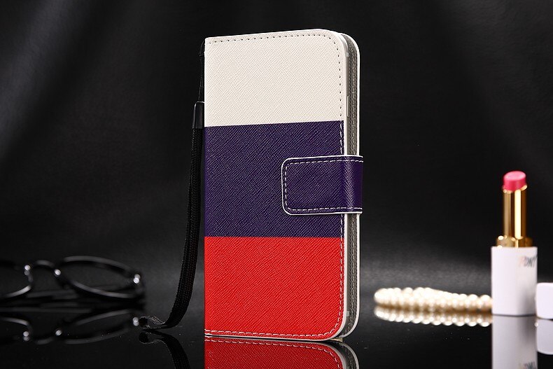 Capa de couro da aleta para bq 5540l rápido pro carteira titular do cartão telefone habitação: A