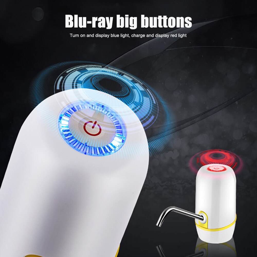 USB Charging Electric Pumping Bottle Water Dispenser Wireless Intelligent Machine Automatic Water Dispenser
