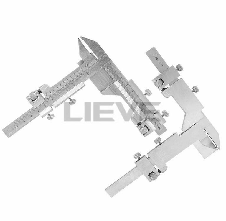 M1-26 Gear tooth caliper toothed wheel measure precision Vernier caliper gauge Gear tooth wheel Measuring tool