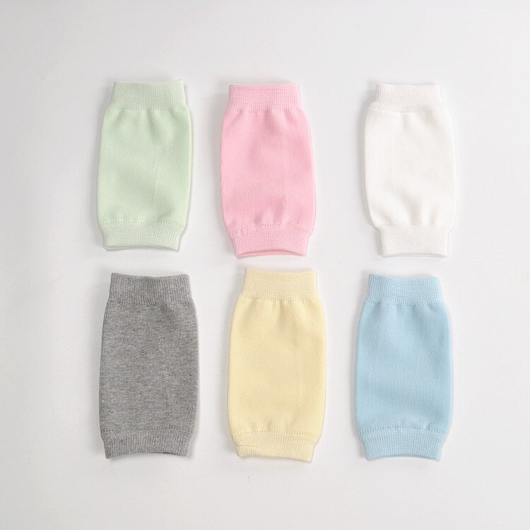16cm nyfødte knæpuder til gennemsøgning af babypiger drenge forårssokker til småbørn knæhøje sokker slikfarve 6 farver: Bland farve