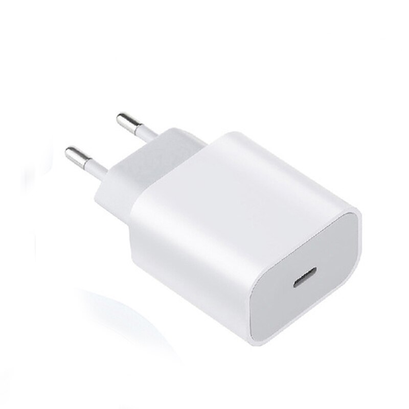 20W Pd Fast Charger Voor Iphone 12 Pro Max Mini 11 X Xs Xr Telefoon Type Usb C Adapter ons Eu Plug Originele Muur Travel Charger: EU Plug