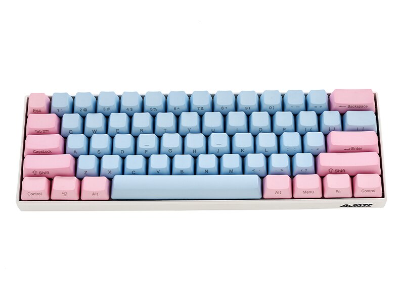 PBT copritasti è 60% 61 tasti fit per cherry MX interruttore tastiera meccanica libero di trasporto: Side4