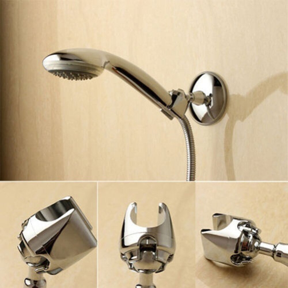 Best 360 Adjustable Universal Bathroom Moving Shower Hand Head Holder Bracket Mount Suction Cup