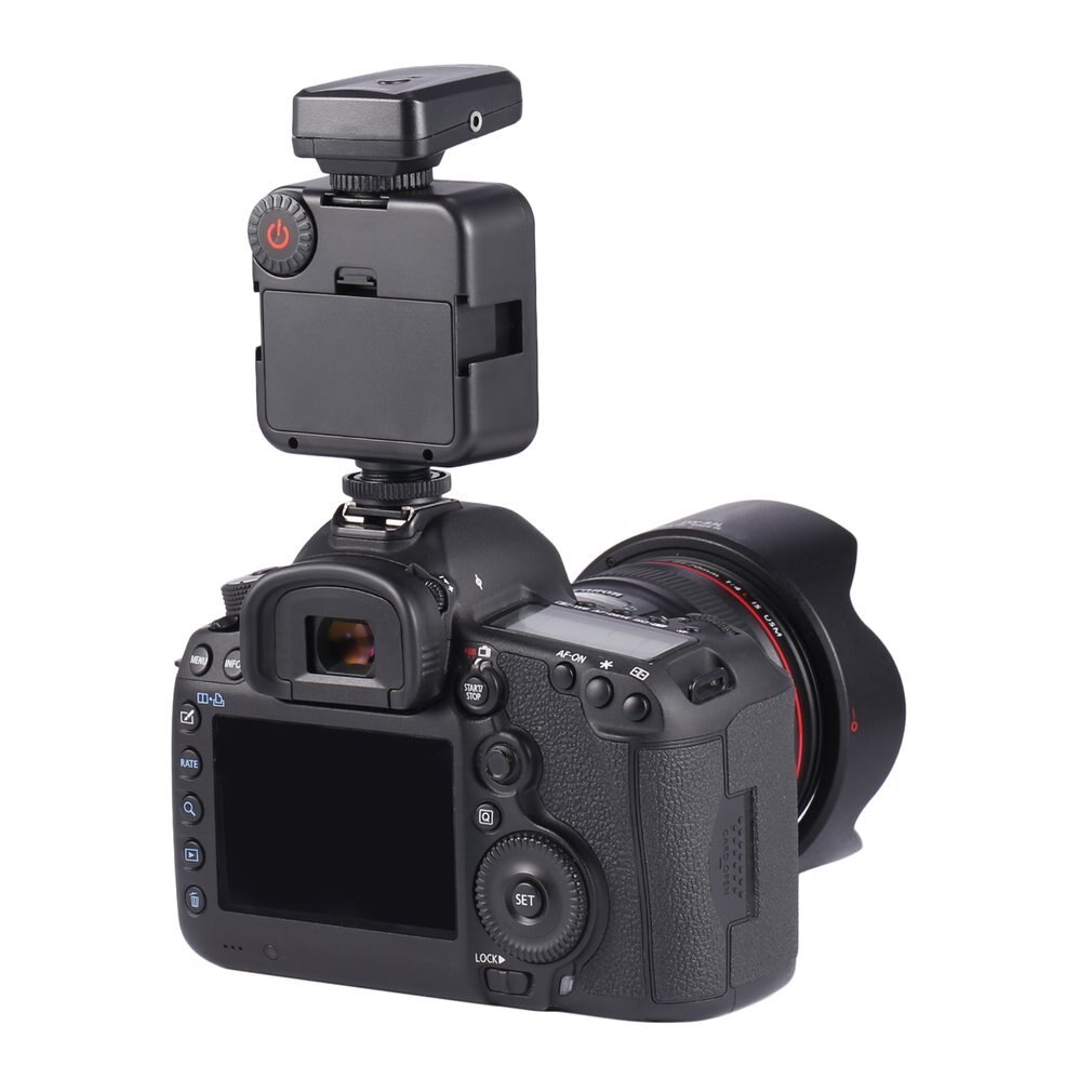 Wysokiej jakości długa żywotność 5.5W 800lm 6000K mini przenośny 49 doprowadziło lampa wideo fotograficzne oświetlenie fotograficzne robić fotografii z aparatu fotograficznego