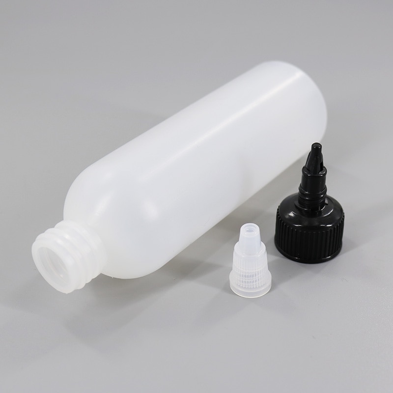 30 pakke plastdispenseringsflasker laboratoriefaldende flasker boston runde ldpe plastikflaske med twist tophætter (120ml)