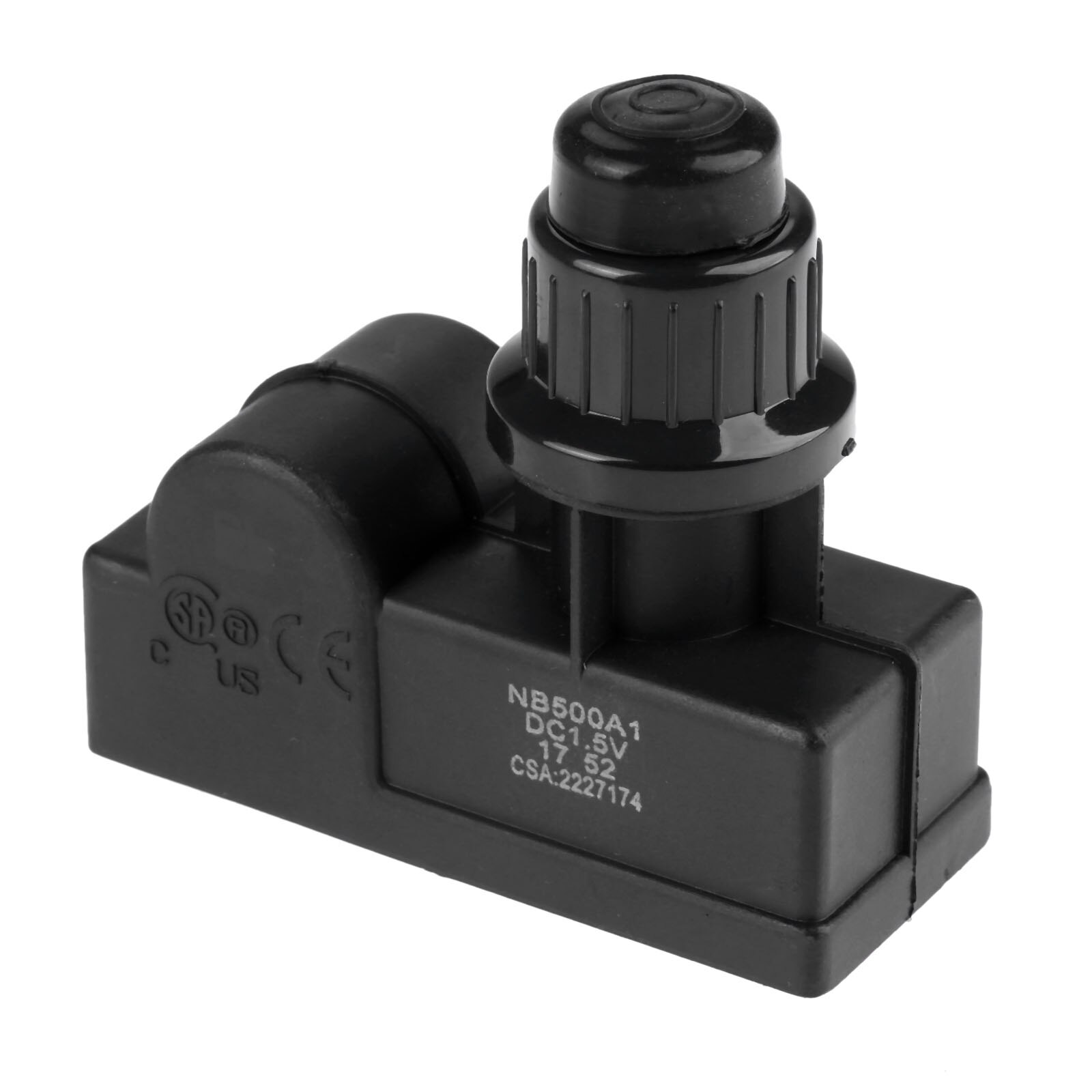 Generador de chispa Universal, 1 salida, botón pulsador, encendedor para parrilla de Gas BBQ, reemplazo DC1.5V
