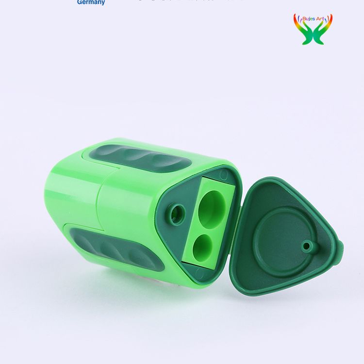 Lyra Double Hole Pencil Sharpener, Triangle Pencil Sharpener, Coarser Pen, Multifunctional Triangle Pencil Sharpener