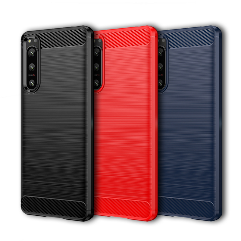 Para Sony Xperia 5 IV funda Xperia 5 IV cubierta a prueba de golpes suave silicona teléfono parachoques para Sony Xperia 5 IV III II 5 Fundas 6,1 pulgadas