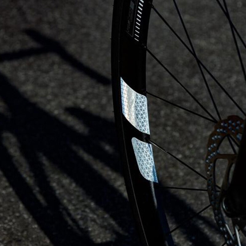 Fiets DIY Reflecterende Stickers Minimalistische Multi-directionele Zichtbaarheid Fiets Reflectoren