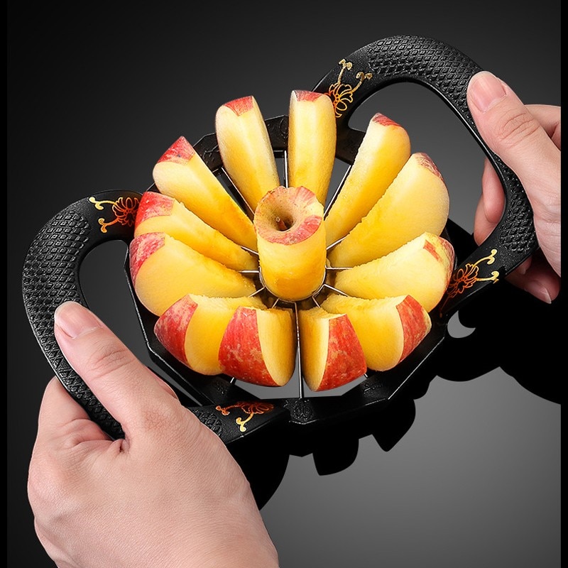 Fast Stainless Steel Apple Cutter Steel Slicer Vegetable Fruit Pear Peeler Divider 8/12 Cutter Kitchen Utensils Gadgets Tools