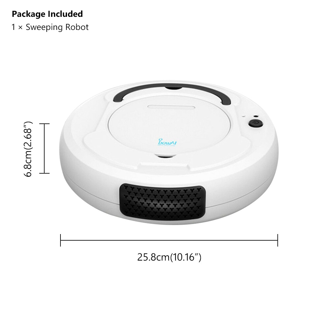 Smart Robot Vacuum Cleaner Multifunctional 1200Pa 3-In-1 Auto Rechargeable Floor Sweeping Robot Dry Wet Vacuum Cleaner Machine