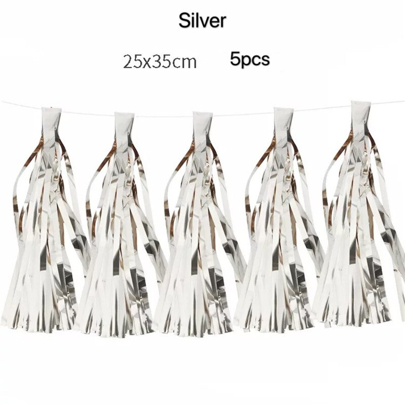 36inch Giant White Pink Latex Air Helium Balloon Big Round Inflable Golobs Wedding Birthday Party Decoration Baby Shower Balls: Silver Tassel