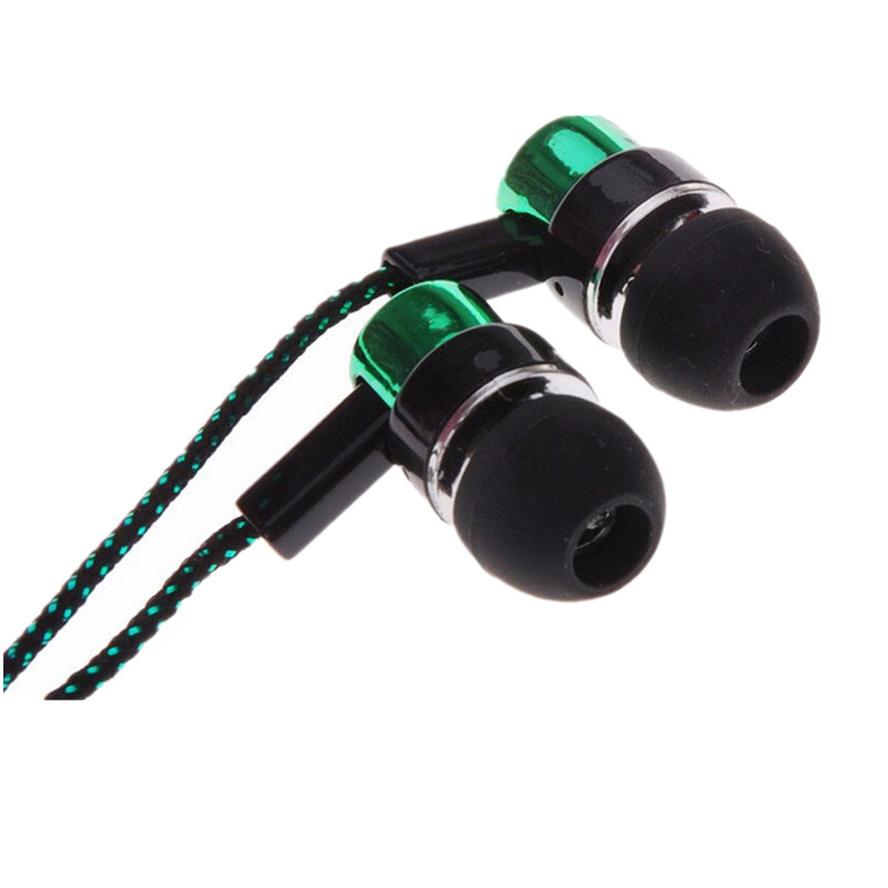 3.5mm in-ear earphones bass LR sport earphone headset stereo for Iphone 6 6s 7 ipad mini mp4 samsung xiaomi huawei