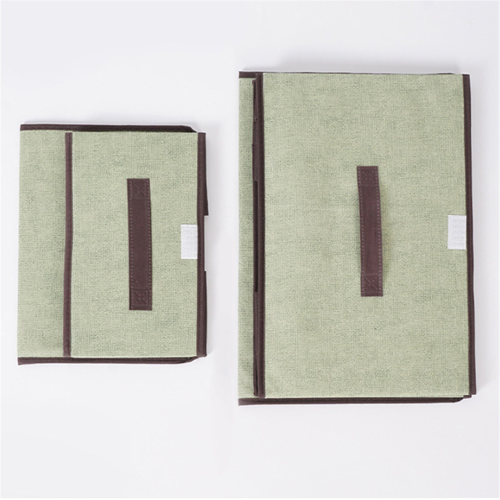 Non-Woven Storage Box with Lid Foldable Multi-purpose Storage Container Practical Organizer for Home Study Bedroom