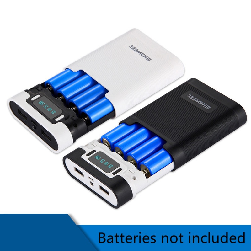 Universele 18650 Batterij doos Draagbare DIY USB Mobiele Power Bank Charger Pack Doos Batterij Case Power Bank Kit Storage Case