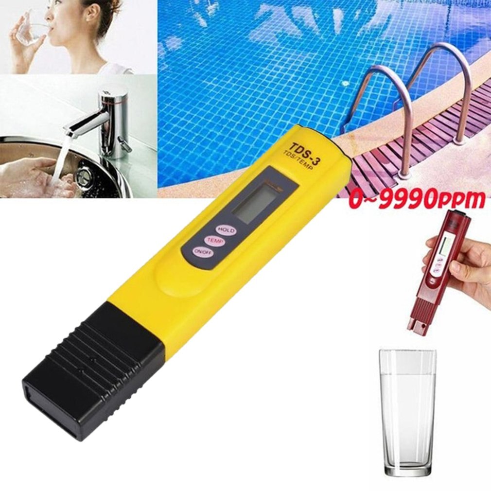 Digital Lcd Ppm Meter Home Drinking Tap Pool Water Purity Tester High-Precision Multi-Function Drinking Water Tester