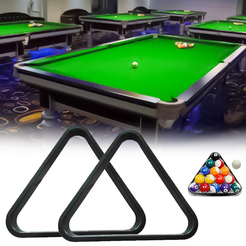 1.8/2/2.5inch Plastic Pool Ball Billiard Table Triangle Rack Game Equipment Snooker Sports Entertainment