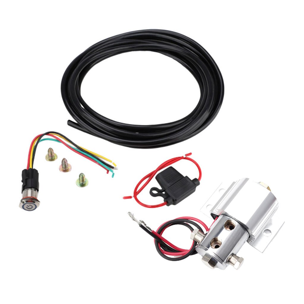 DC 12-24V Universal Brake Line Lock Kit Fits for Ford 1/8-27 NPT