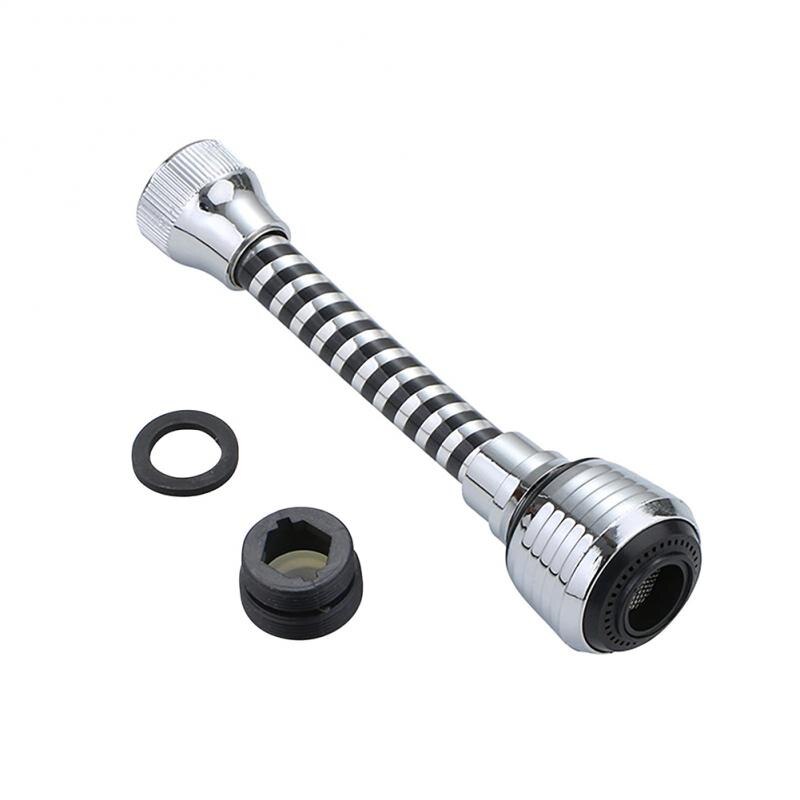 Robinet reglabil barbotator duză filtru apă de la robinet 360 difuzor aerator flexibil pentru robinet adaptor universal de economisire accesorii de bucătărie: O