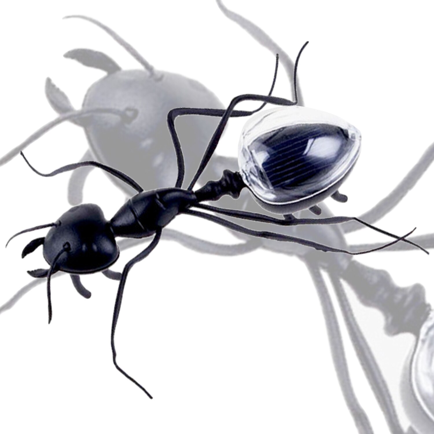 Besegad Solar Powered Simulation Realistische Ant Spielzeug für Freunde Kinder Kinder Geburtstag Neue Jahr Festival