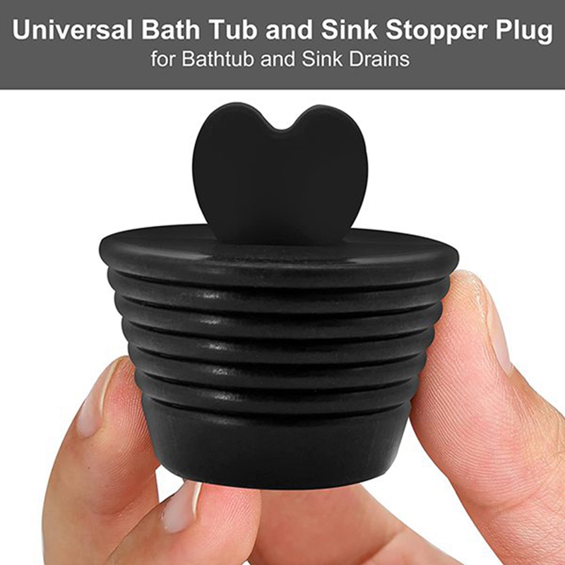 Bad Stopper, 4 Stuks Universele Bad Stopper, Siliconen Bad Stoppers Badkuip Drain Plug, Geschikt Voor Gootsteen