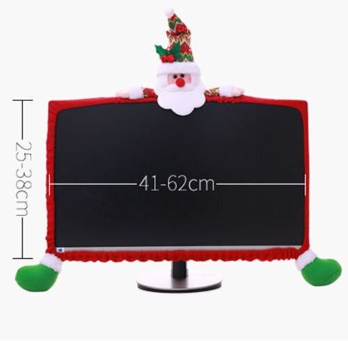 Julecomputer lcd-skærm kantdæksel skærmkant beskyt juledekoration festlige ornamenter festartikler boligindretning