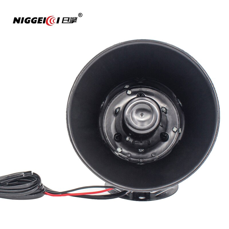 Autoleader 12v 150db auto waarschuwingsalarm 7- geluidstoon super luide sirene claxon pa-luidsprekersysteem 50w noodversterkers claxon