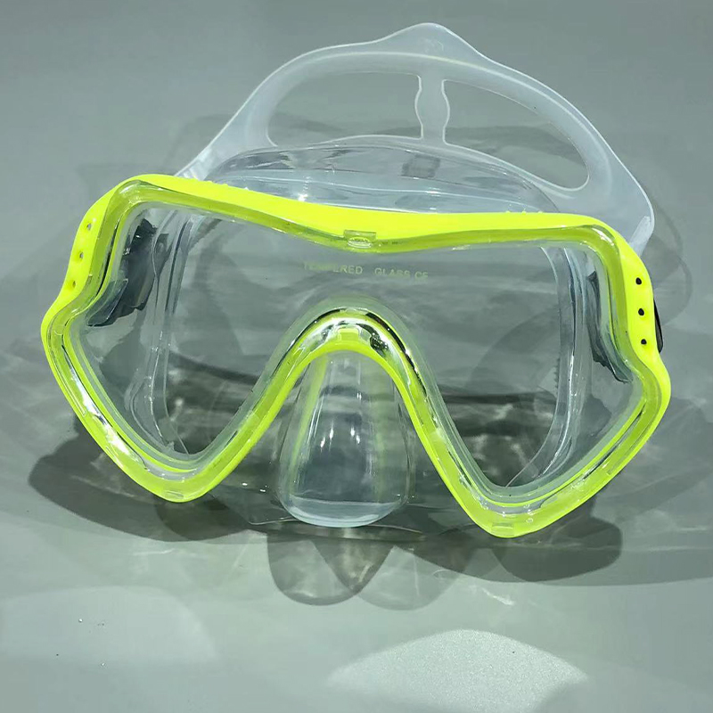 Professionelle Schwimmbrille aus weichem Silikon, Schwimmbrille, UV-Schutzbrille für Männer und Frauen, Tauchmaske: Schokolade