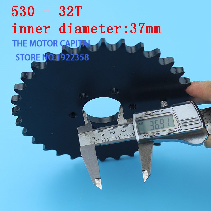 Rear Chain Sprocket 530 32T 37mm 6 hole sprockets fit ATV Quad Pit Dirt Bike Motorcycle Motocross