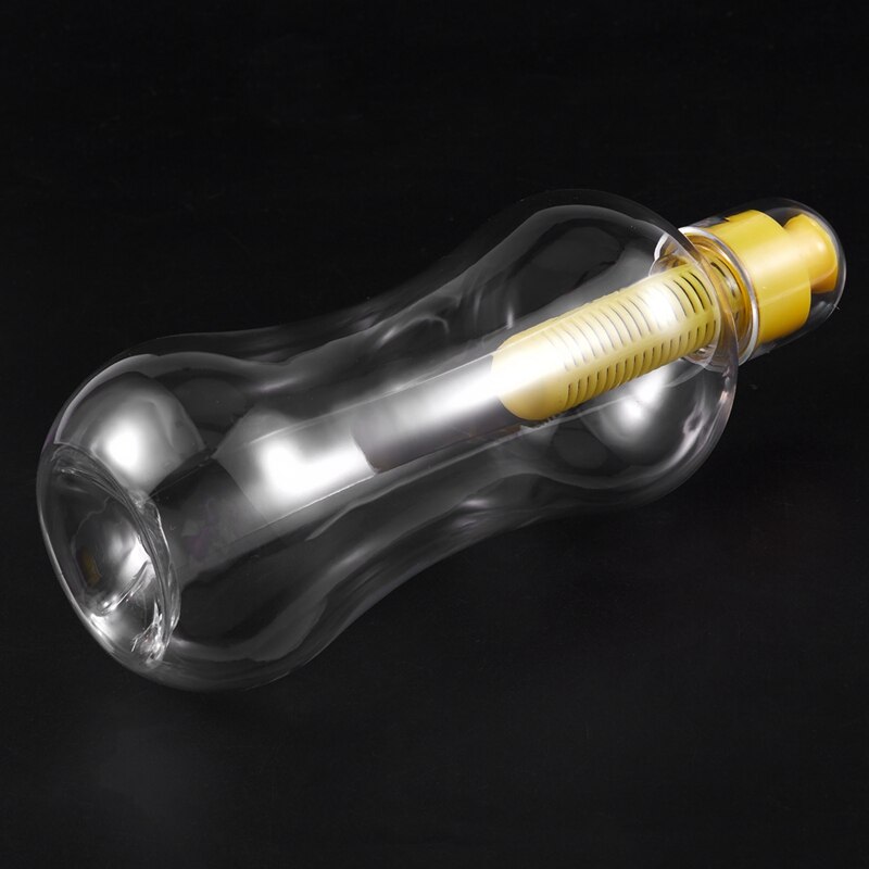 550ML eau extérieure Bobble hydratation filtre bouteille filtrée boire, jaune