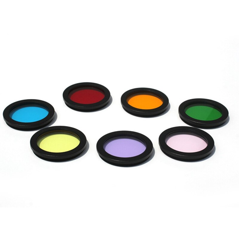 2 Inch Filters Kit Nevel Filter Maan Zon Kleurrijke Filter Voor Telescoop Oculair Astronomische Telescoop Accessoire