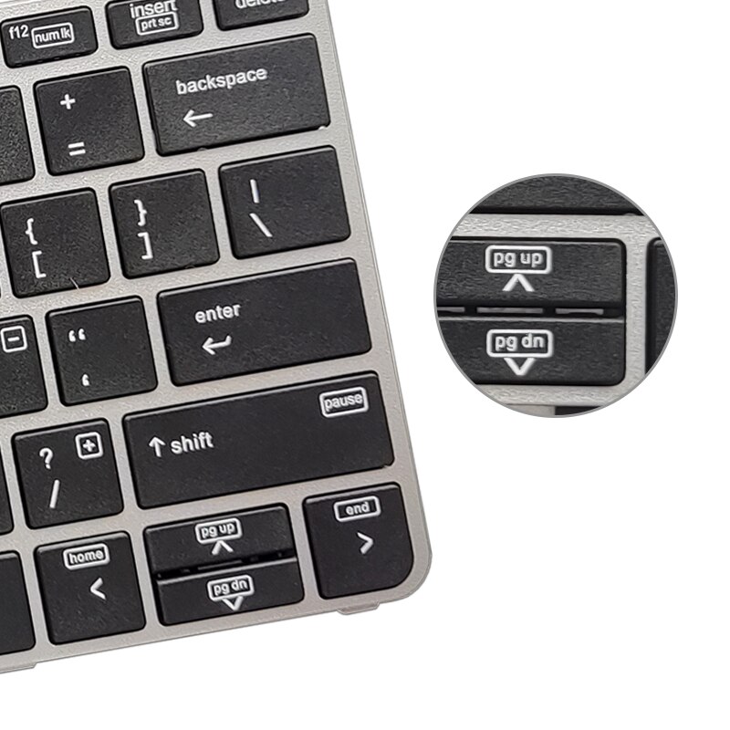 US Laptop replacement keyboard for HP EliteBook 725 G3 820 G3 820 G4 828 G3 828 G4 backlight