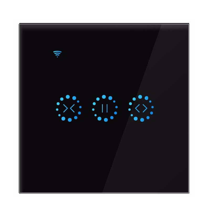 Inteligente WiFi en casa eléctrico táctil inteligente cortinas interruptor aplicación Ewelink Control de voz por Alexa eco Google persianas Motor