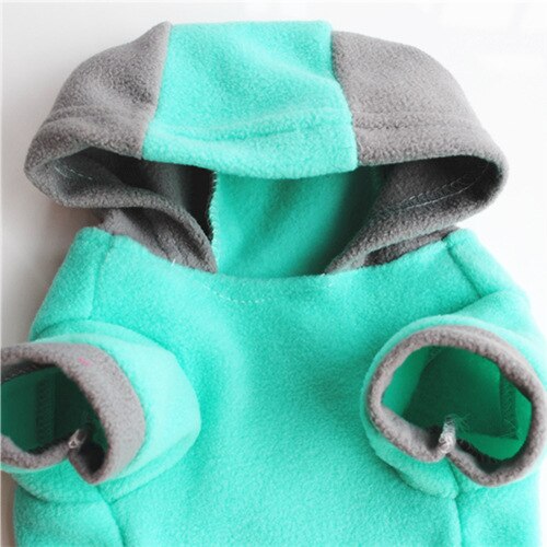 Sweats à capuche solides pour chiens, vêtements pour animaux de compagnie pour petits chiens, manteaux pour chiots, vestes, sweat-shirt pour chihuahua, costume pour chien et chat, tenues en coton pour animaux de compagnie