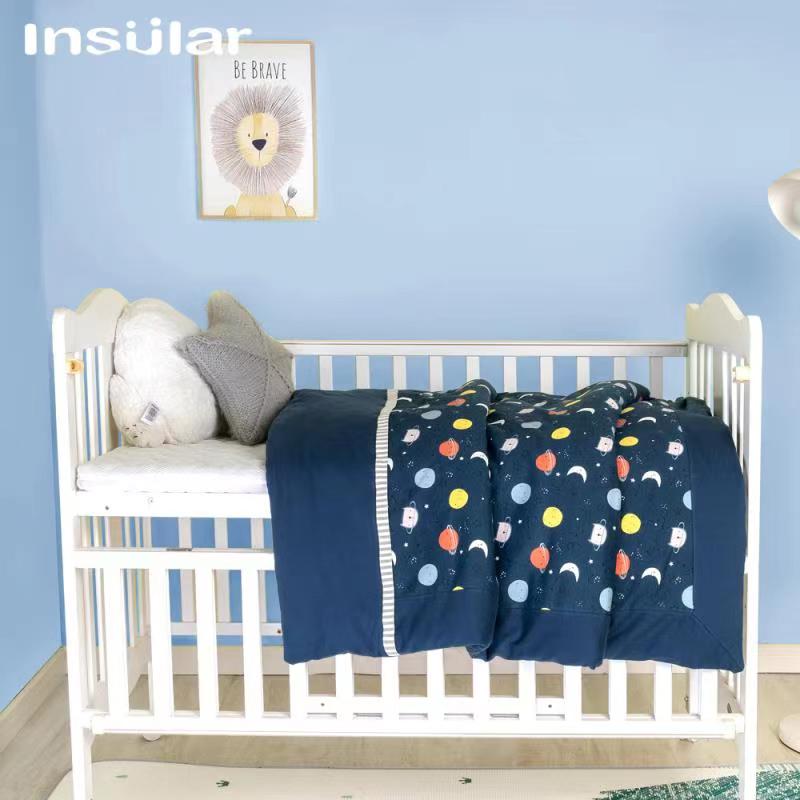 Yinxiuli Baby Cotton Air-Conditioning Quilt To Keep Warm, Children’s Quilt For Kindergarten, Quilt, Removable and Washable