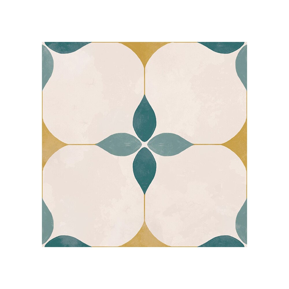 Kitchen Adhesive Tiles Sticker Floor Bathroom Decoration Peel And Stick Backsplash Waterproof Evening Star Teal peel and stick t: FS2066-1 / 30cmx30cmx10pcs